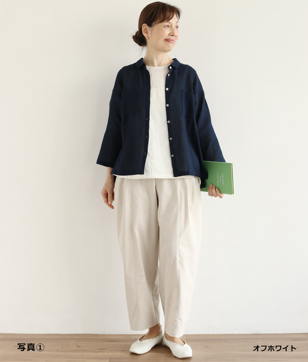 レースブラウジングブラウス