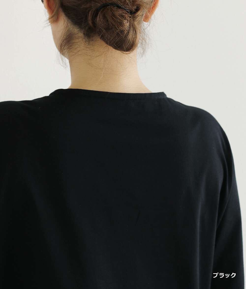 【SALE40%OFF】スカラップ刺繍レース合わせプルオーバー