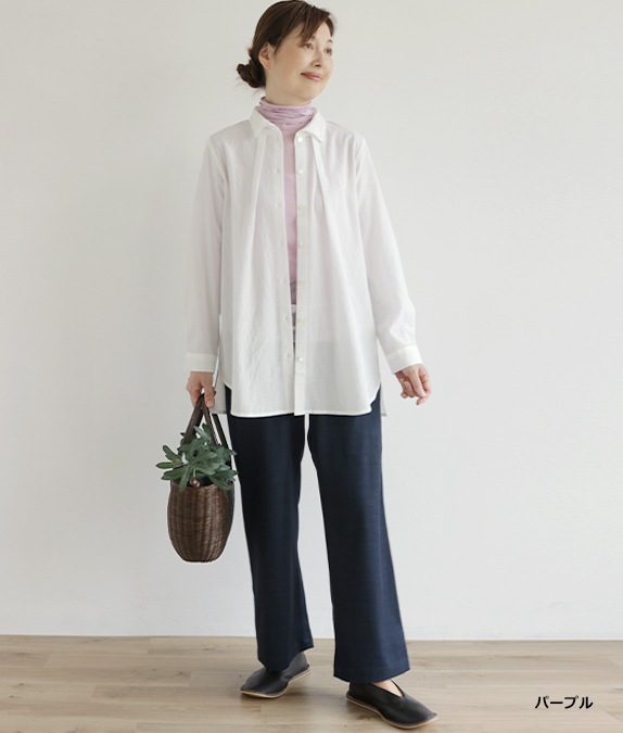 コットンネットプルオーバー