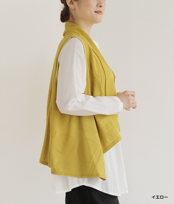 【SALE50％OFF】リンクスショールカラーベスト