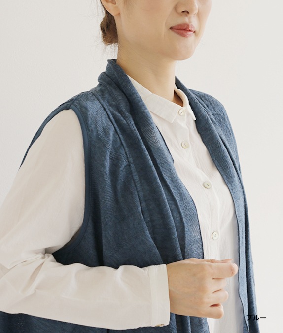 【SALE50％OFF】リンクスショールカラーベスト