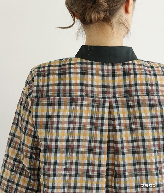 チェックブラウスl 50代・60代からの婦人服 オルウェイズ公式通販サイト