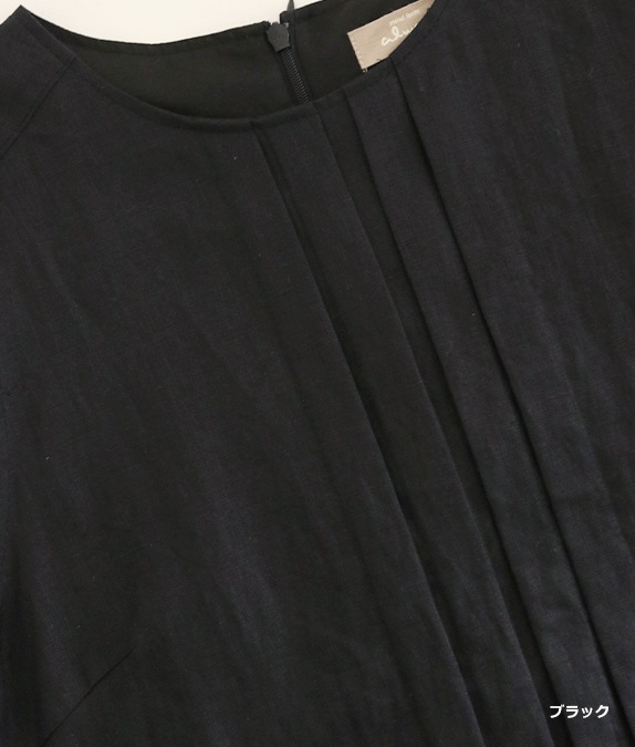 【SALE50%OFF】リネンタックワンピース