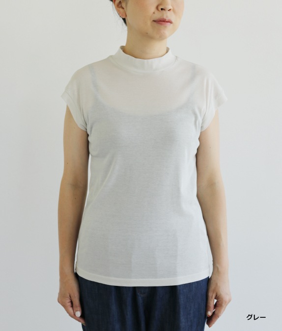 【SALE50%OFF】強撚フライスフレンチタンク