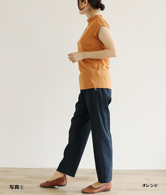 【SALE50%OFF】強撚フライスフレンチタンク