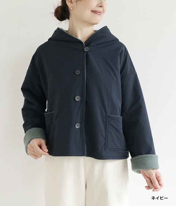 フード付きジャケット l 50代・60代からの婦人服 オルウェイズ公式通販