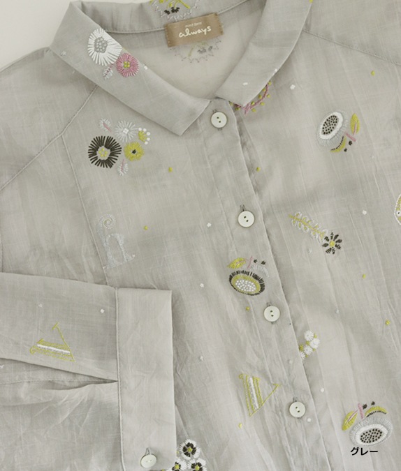 【SALE20%OFF】発泡フラワープリントワンピース