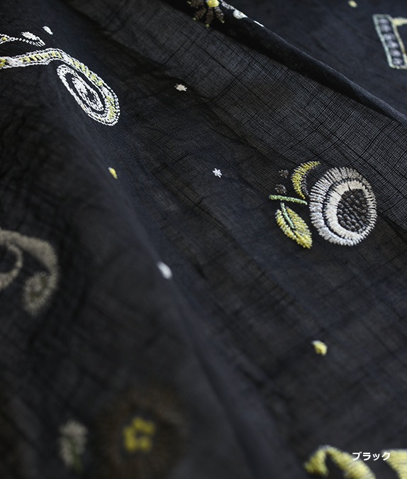 【SALE20%OFF】発泡フラワープリントワンピース