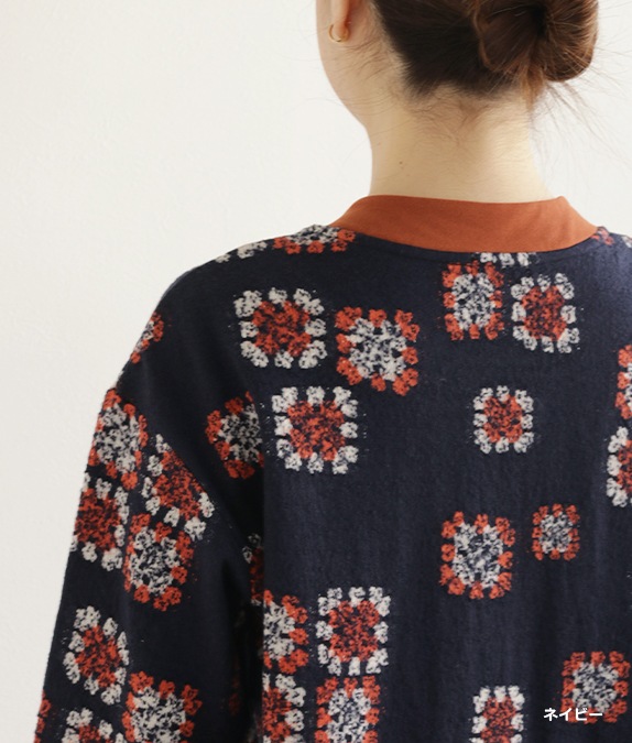 【SALE20%OFF】カットジャカードプルオーバー