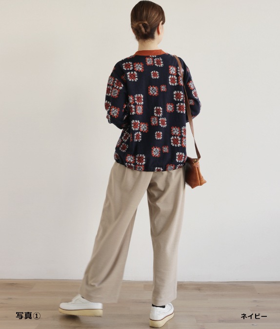 【SALE20%OFF】カットジャカードプルオーバー