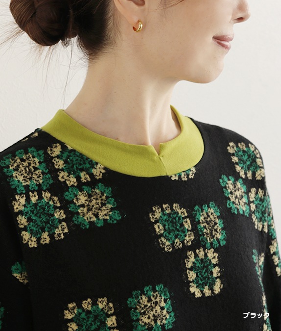 【SALE20%OFF】カットジャカードプルオーバー