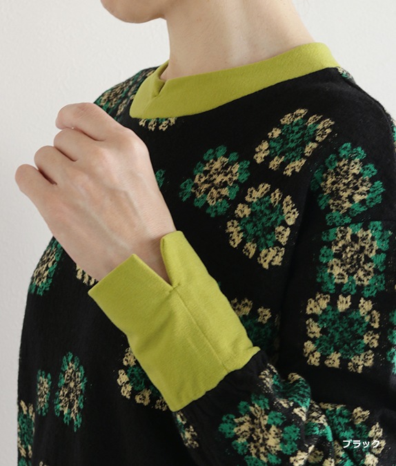 【SALE20%OFF】カットジャカードプルオーバー