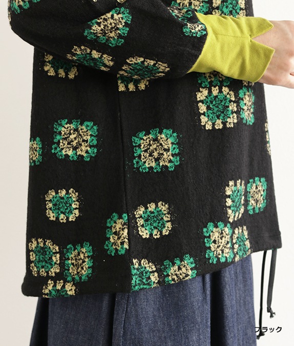 【SALE20%OFF】カットジャカードプルオーバー