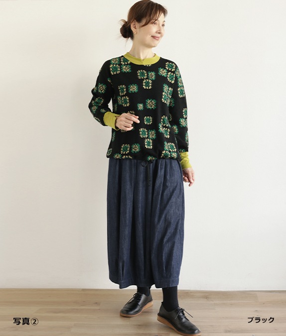 【SALE20%OFF】カットジャカードプルオーバー