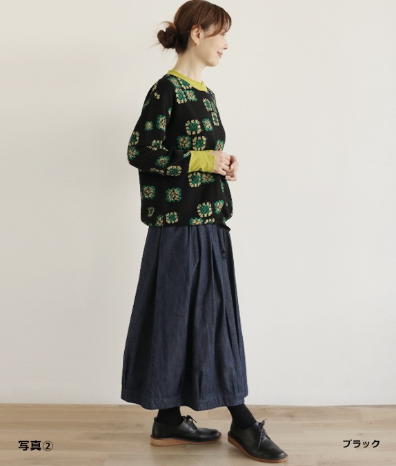 【SALE20%OFF】カットジャカードプルオーバー