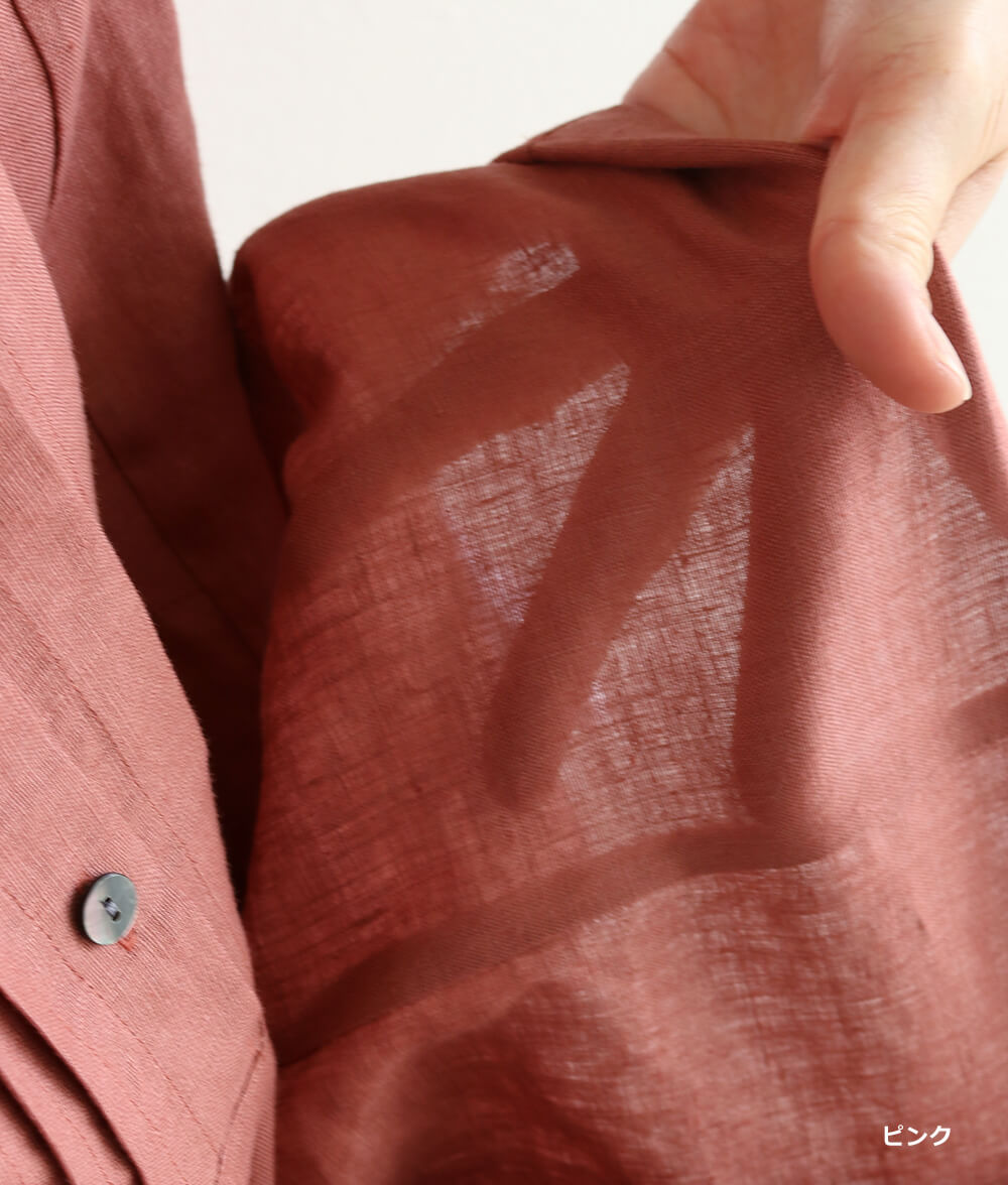 【SALE20%OFF】リネンタックワンピース