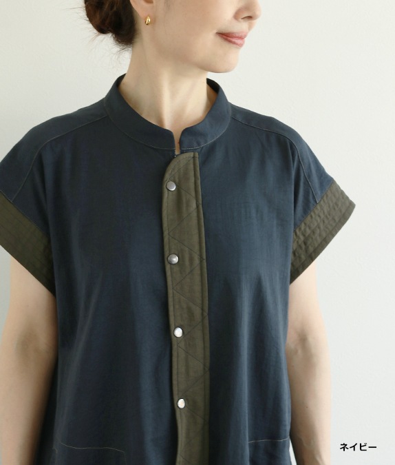 【SALE30%OFF】配色使いワンピース
