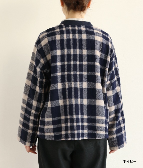 【SALE30％OFF】ビッグチェックジャケット