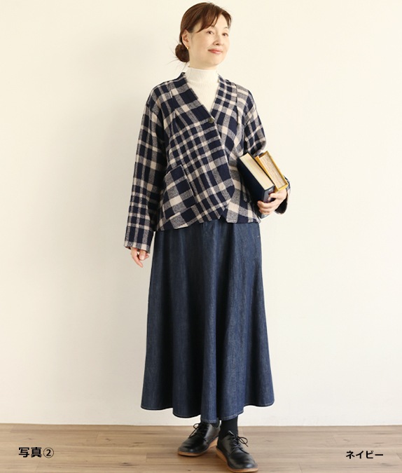 【SALE30％OFF】ビッグチェックジャケット