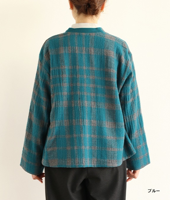 【SALE30％OFF】ビッグチェックジャケット