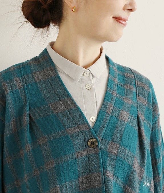 【SALE30％OFF】ビッグチェックジャケット