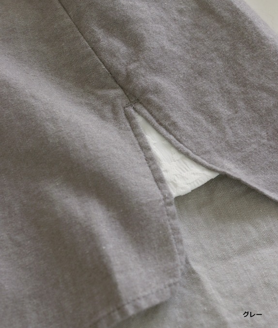 【SALE20%OFF】スウェードネルブラウス