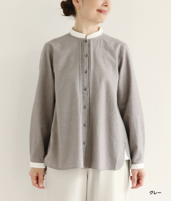 【SALE20%OFF】スウェードネルブラウス