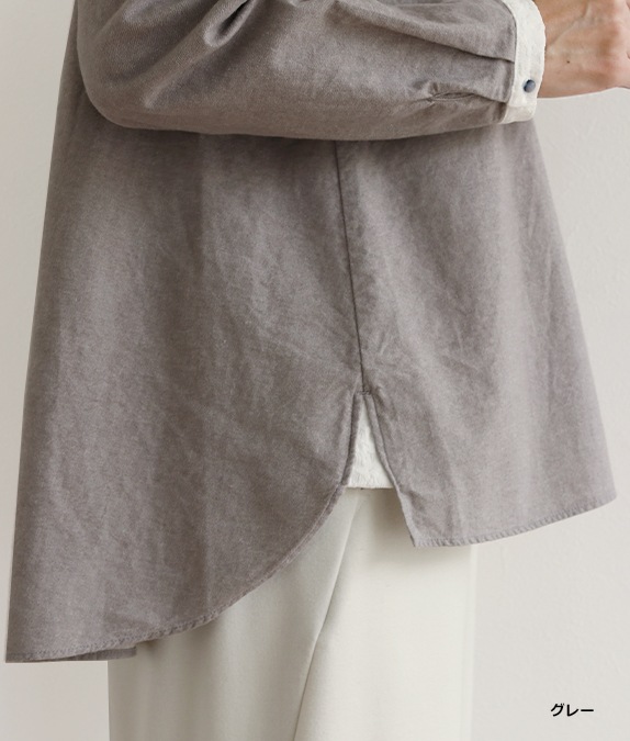 【SALE20%OFF】スウェードネルブラウス