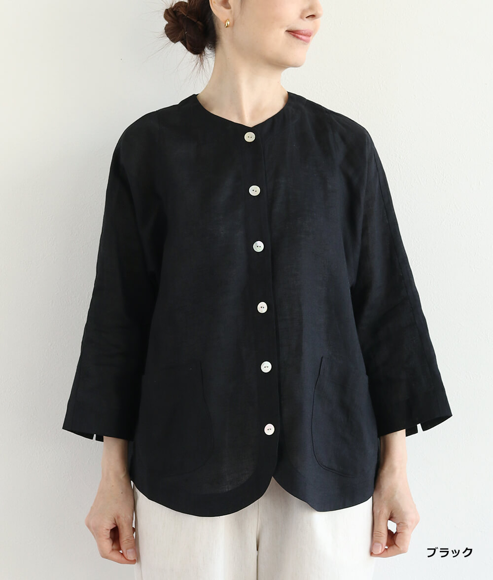 【SALE40%OFF】コットンリネンジャケット