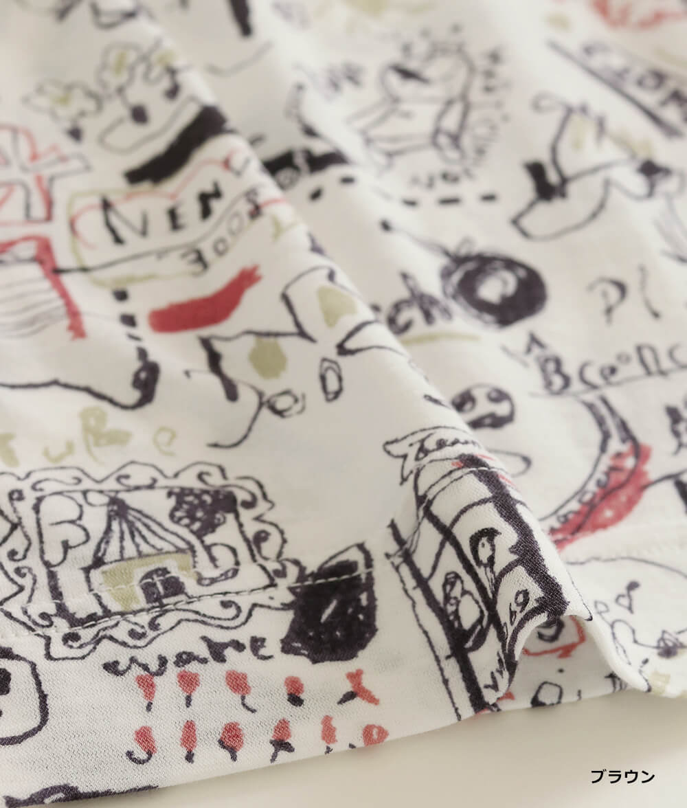 【SALE30%OFF】らくがきスケッチプルオーバー