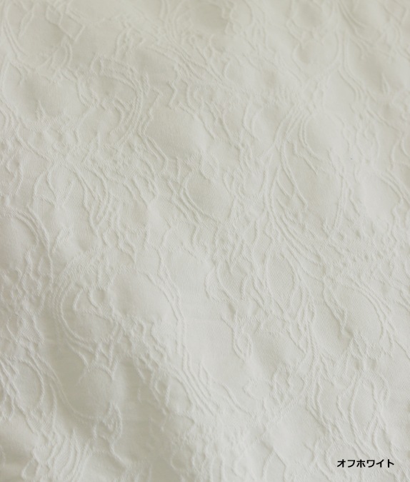 ジャカードウエストリブパンツ