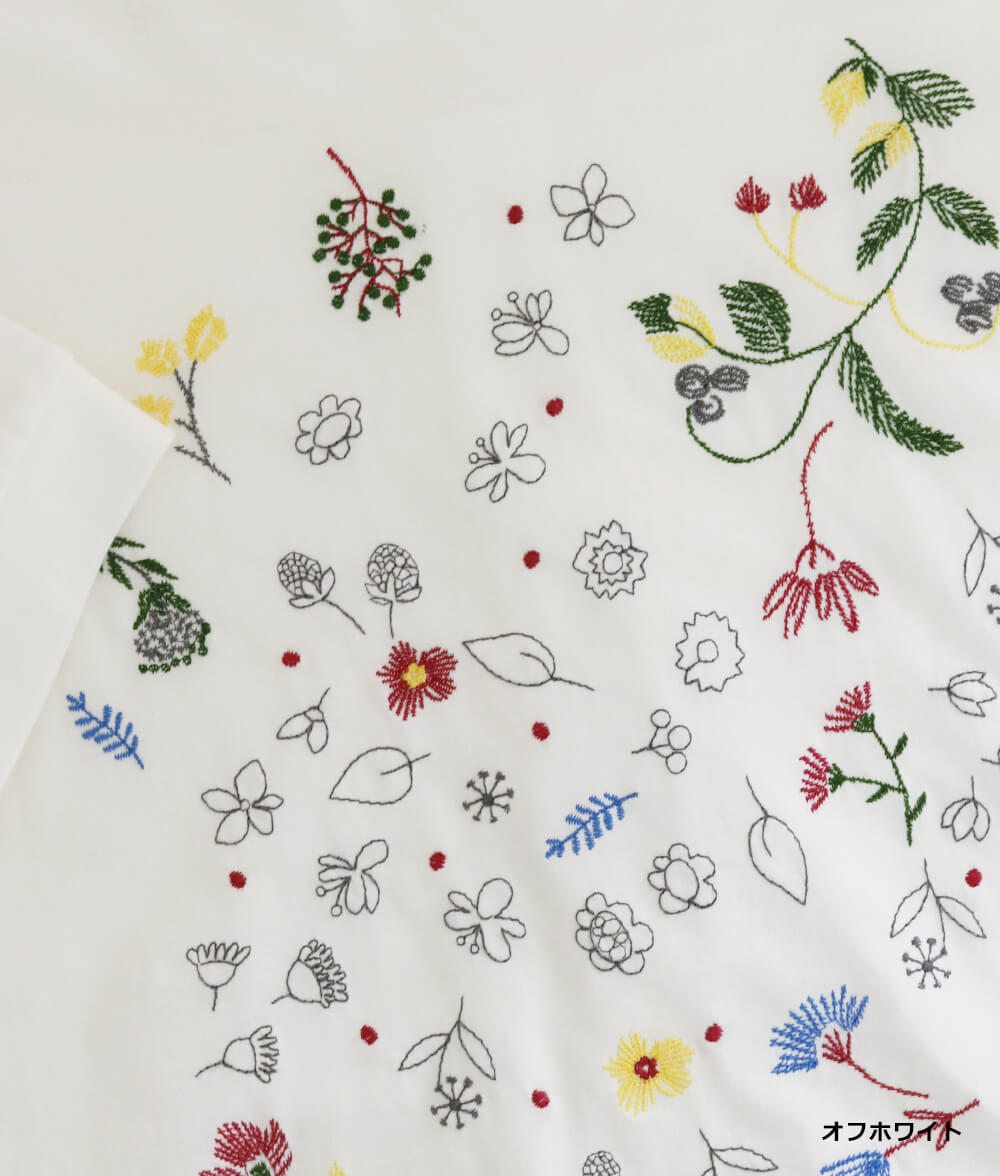 【SALE30%OFF】花刺繍プルオーバー