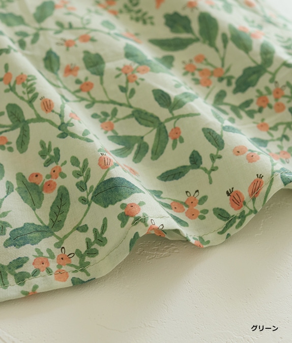 【クリアランスSALE20%OFF】ボタニカル柄ブラウス