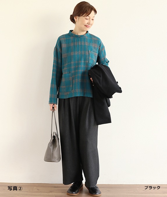 ツイードタックパンツl 大人の婦人服 オルウェイズ公式通販サイト