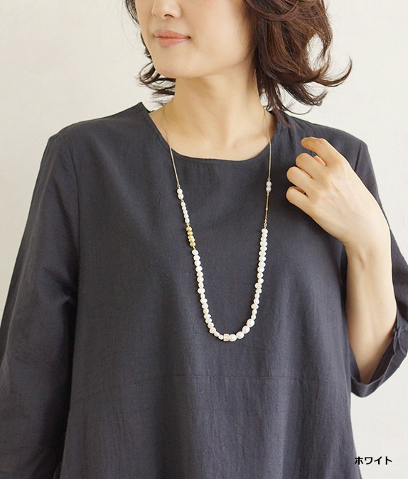 淡水パールネックレスl 40代・50代からの婦人服 オルウェイズ公式通販