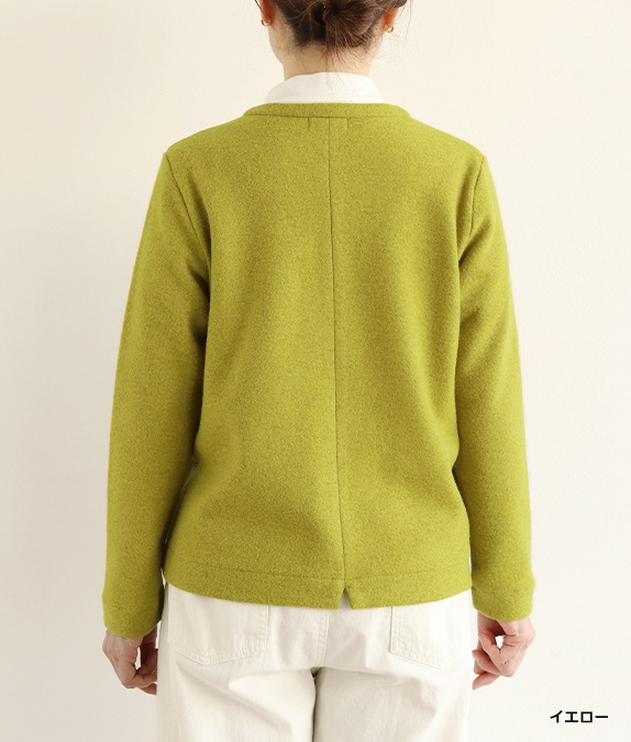 【SALE40％OFF】マイクロループ梨地カーディガン