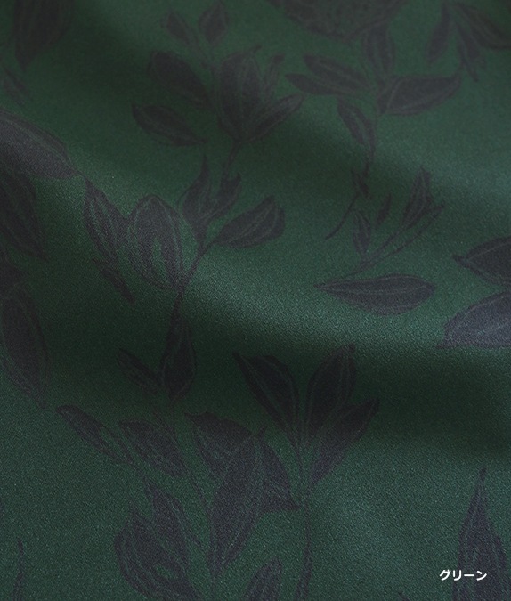 【SALE50％OFF】フラワーサテンパンツ