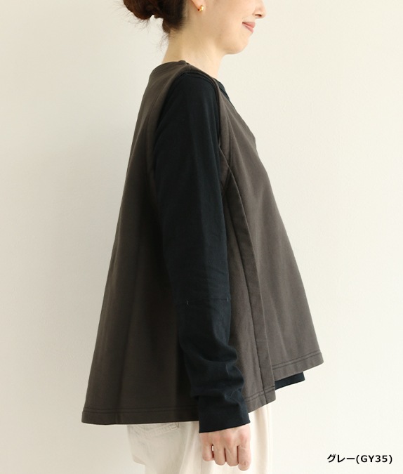 【SALE50%OFF】パシフィック裏毛ベスト