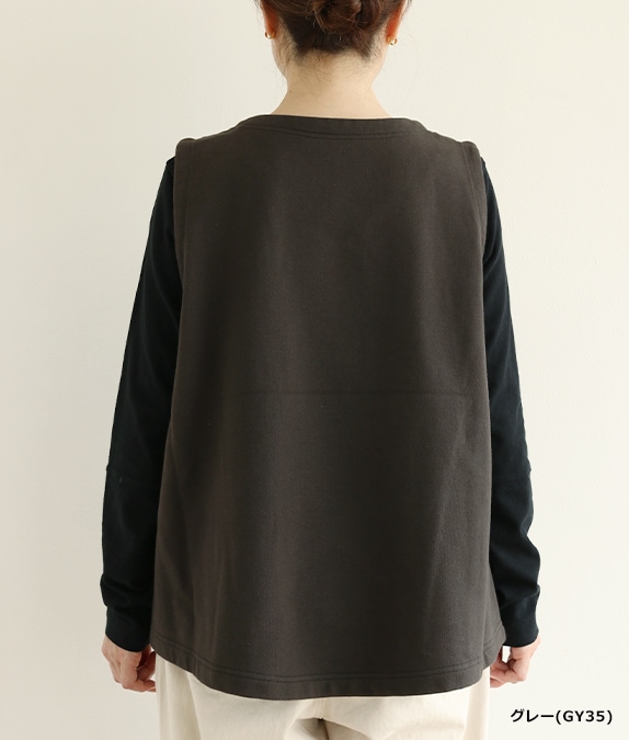 【SALE50%OFF】パシフィック裏毛ベスト
