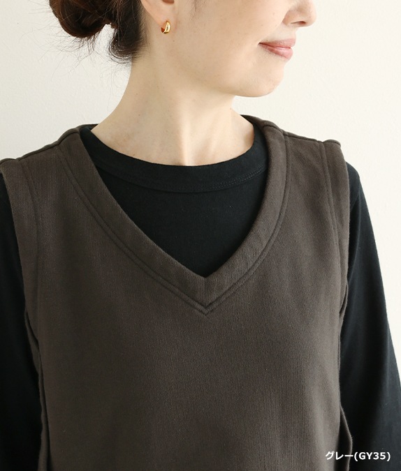 【SALE50%OFF】パシフィック裏毛ベスト
