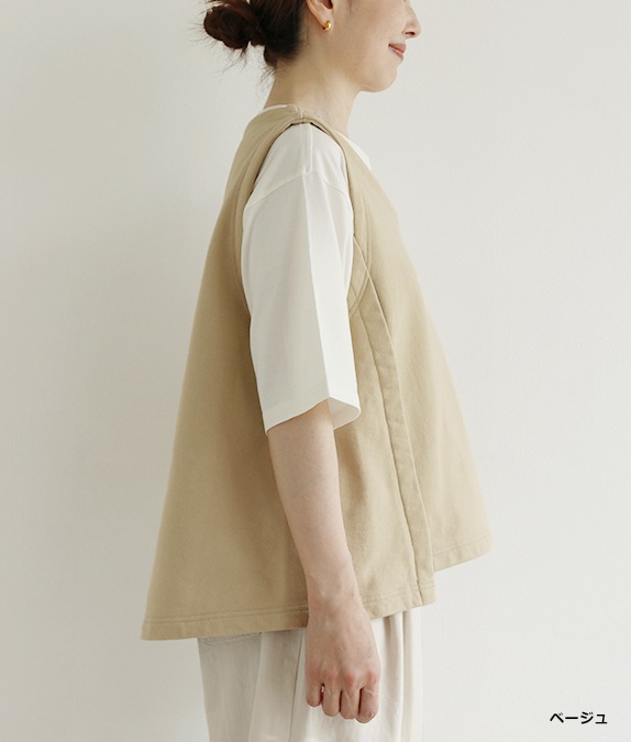 【SALE50%OFF】パシフィック裏毛ベスト