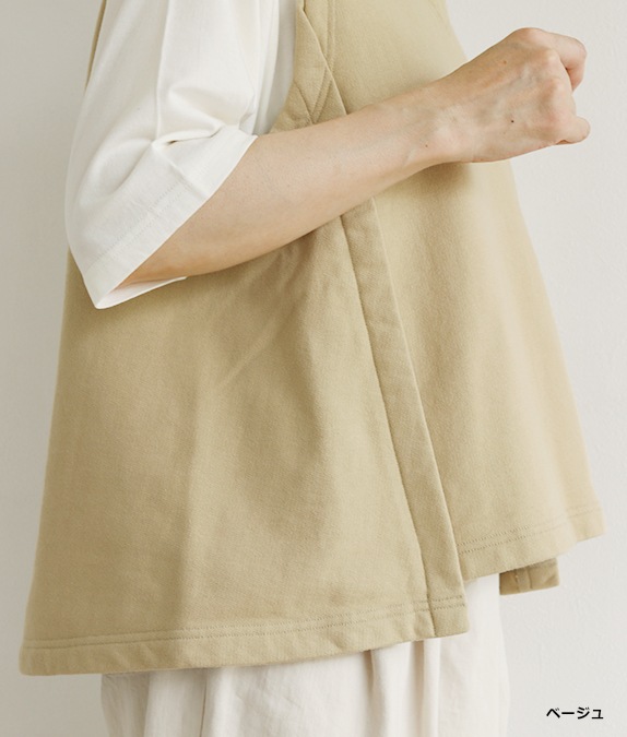 【SALE50%OFF】パシフィック裏毛ベスト