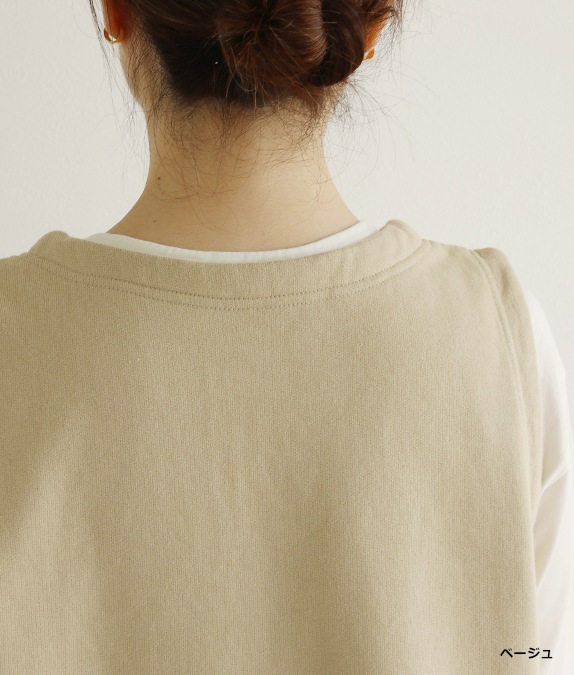 【SALE50%OFF】パシフィック裏毛ベスト