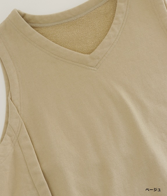 【SALE50%OFF】パシフィック裏毛ベスト