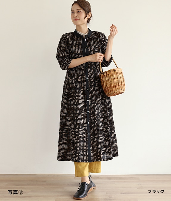 ミラクルウェーブワンピースl 40代・50代からの婦人服 オルウェイズ