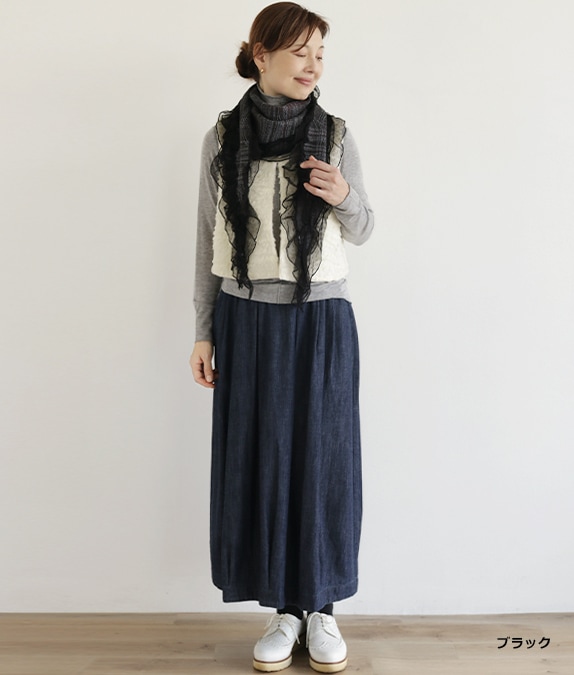 変形ストール l 50代・60代からの婦人服 オルウェイズ公式通販サイト