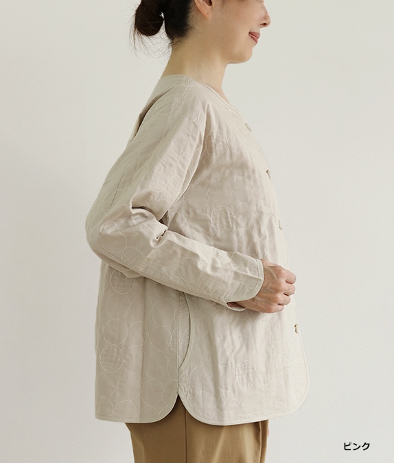 キルト刺繍ジャケットl 40代・50代からの婦人服 オルウェイズ公式通販