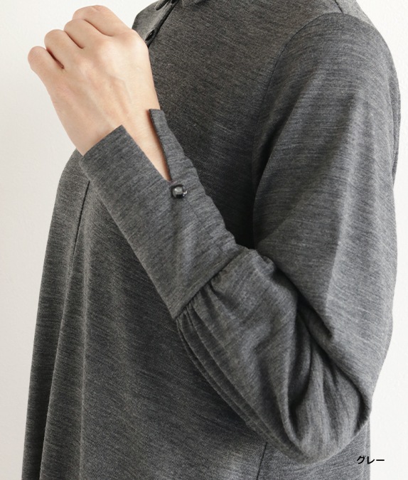 【再値下げ1/14(水)10時～SALE50％OFF】フレアー＆タックワンピース