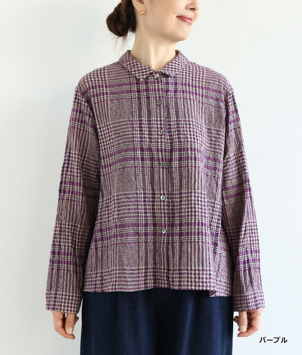 C/Wチェックブラウスl 大人の婦人服 オルウェイズ公式通販サイト