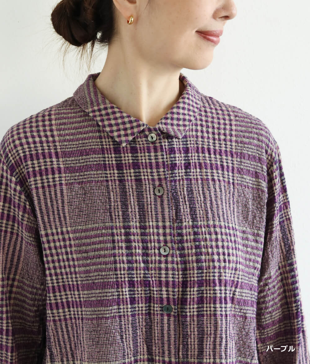 C/Wチェックブラウスl 大人の婦人服 オルウェイズ公式通販サイト